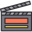 Clapperboard icon 64x64