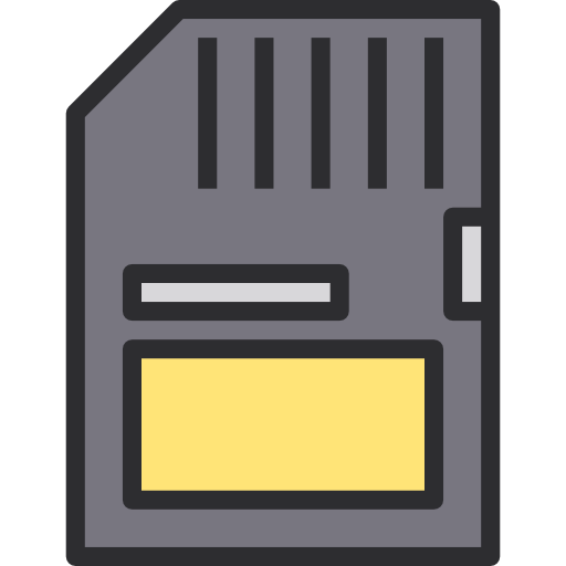 Memory card icon