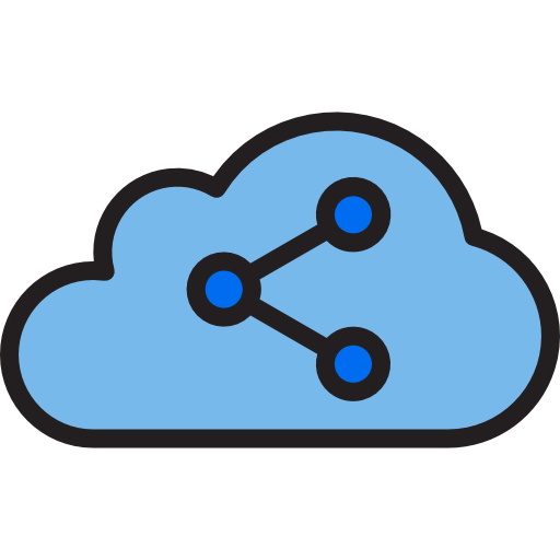 Cloud computing icon