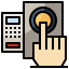 Fingerprint scanning 图标 64x64