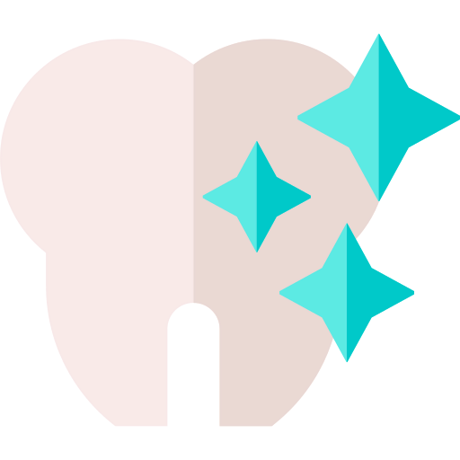Clean tooth icon