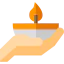 Oil lamp icon 64x64
