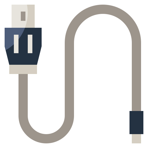 Usb cable icon