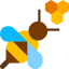 Bee icon 64x64