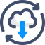 Cloud computing icon 64x64