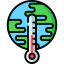 Global warming icon 64x64