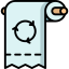 Toilet paper icon 64x64