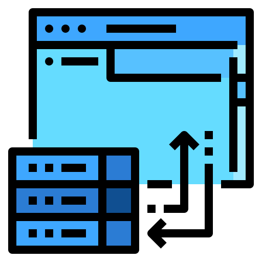 Web hosting icon