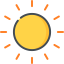 Sun icon 64x64