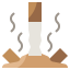 Cigarette butt Symbol 64x64