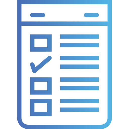 Paper list icon