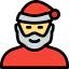 Santa claus biểu tượng 64x64