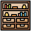 Bookshelf Ikona 64x64
