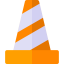 Traffic cone icon 64x64