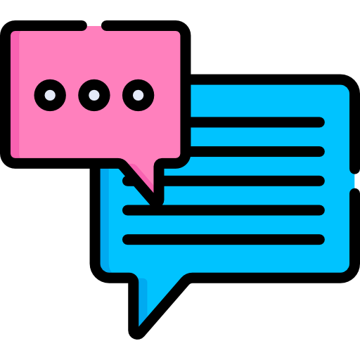 Chat bubble icon