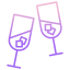 Champagne glasses 图标 64x64