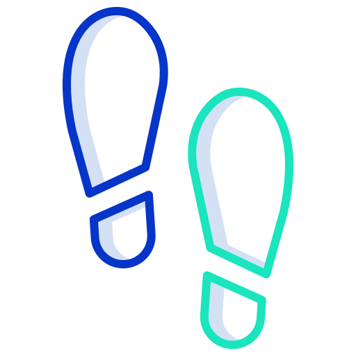 Footprints icon