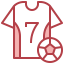Football jersey icon 64x64