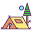 Tent icon 64x64