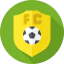 Football badge icon 64x64