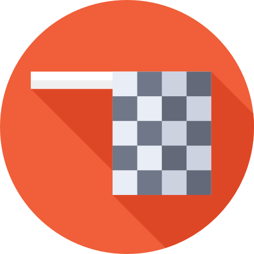 Checkered flag icon