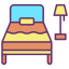 Single bed icon 64x64