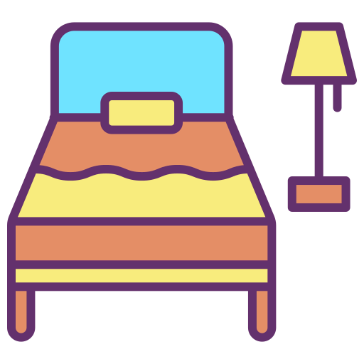 Single bed icon