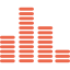 Sound bars icon 64x64