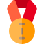 Gold medal Symbol 64x64