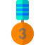 Bronze medal icon 64x64