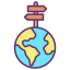 Globe icon 64x64