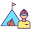 Tent icon 64x64