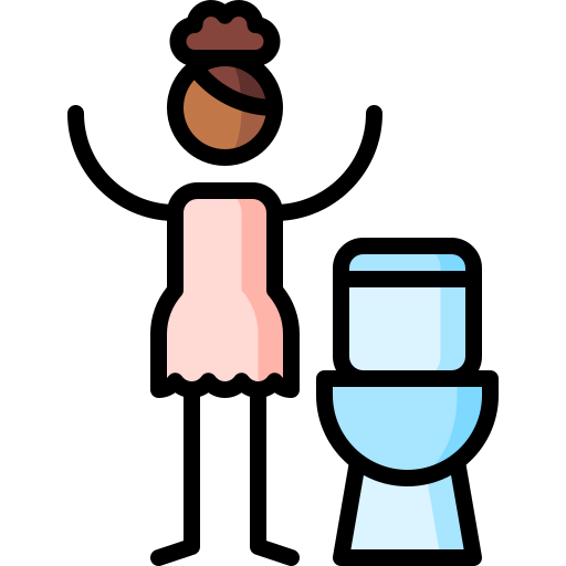 Use a separate toilet if possible 图标