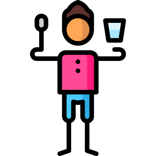 Use your own eating and drinking utensils іконка