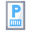 Parking ticket icon 64x64