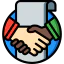 Handshake icon 64x64