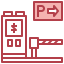 Parking barrier Symbol 64x64