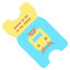 Train ticket icon 64x64