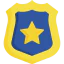 Police badge icon 64x64