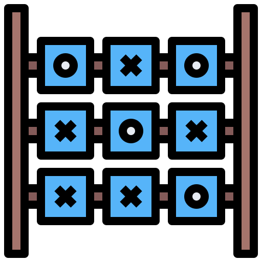 Tic tac toe ícono