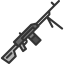 Machine gun icon 64x64