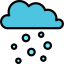 Snowing icon 64x64