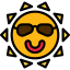 Sun icon 64x64