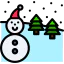 Snowman icon 64x64