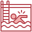 Swimming Symbol 64x64