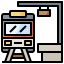Train station icon 64x64