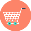 Shopping cart icon 64x64