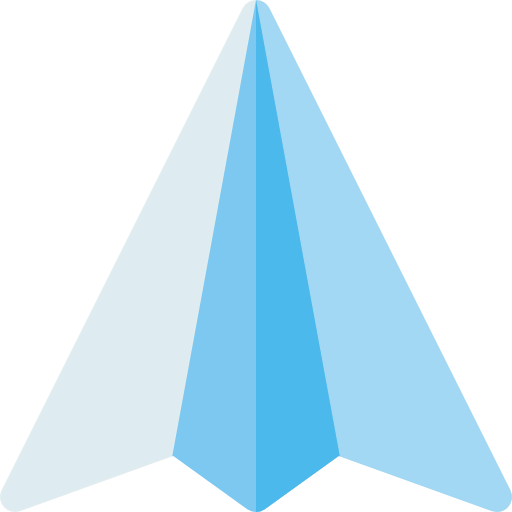 Paper plane icon