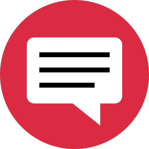 Speech bubble icon