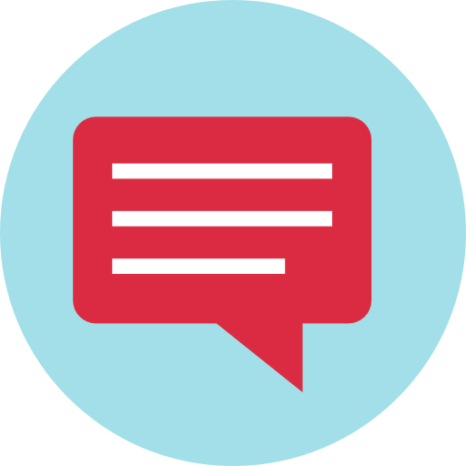Speech bubble icon